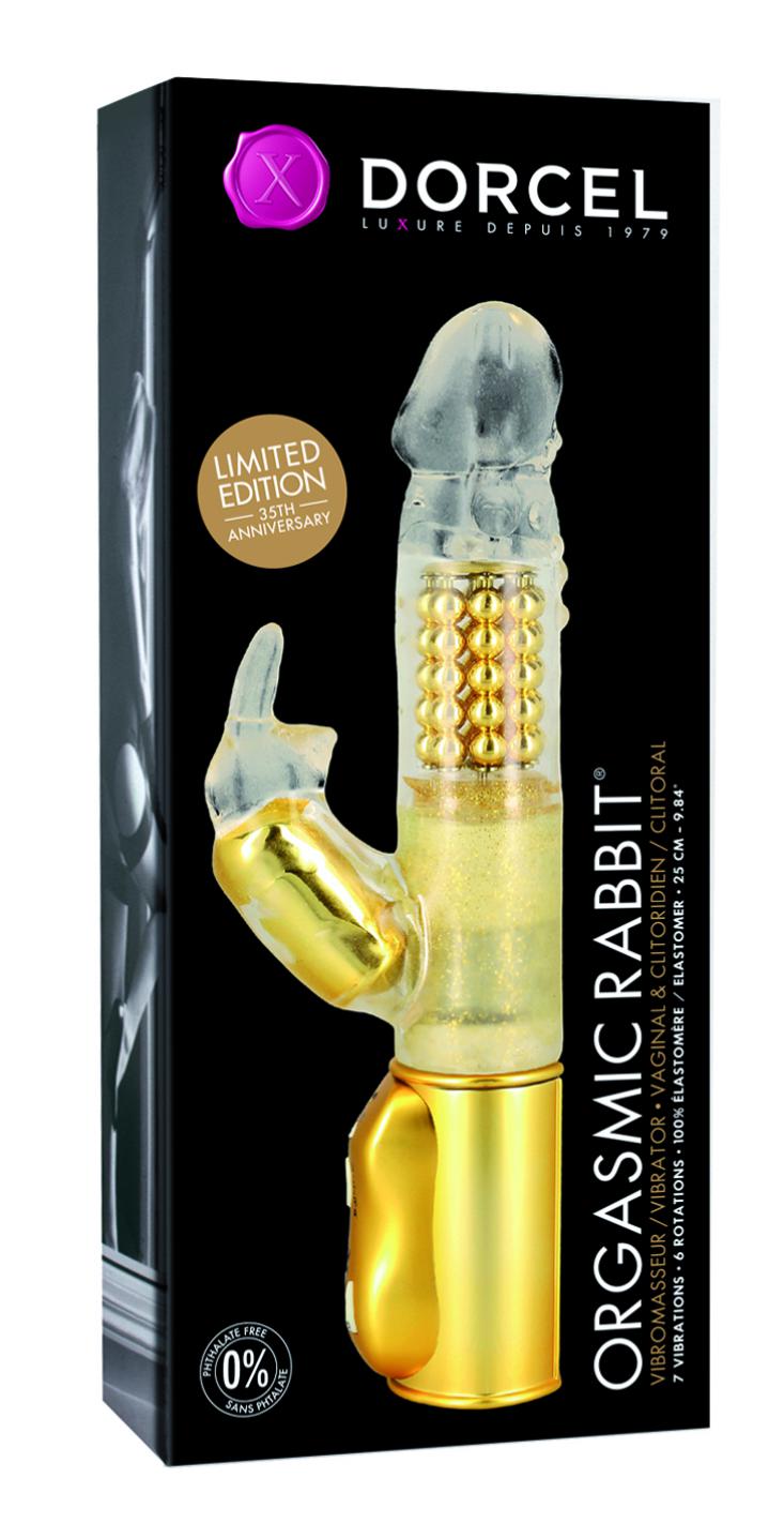 GOLDEN ORGASMIC RABBIT (Batterie)